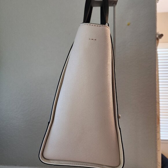 Like New Kate Spade Two-Tone Leather Shoulder Bag Satchel Purse - Picture 6 of 15